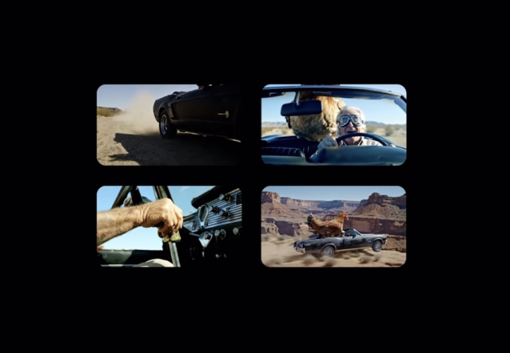 Googleが発表した動画制作ツールFlowで制作した動画の4コマ
